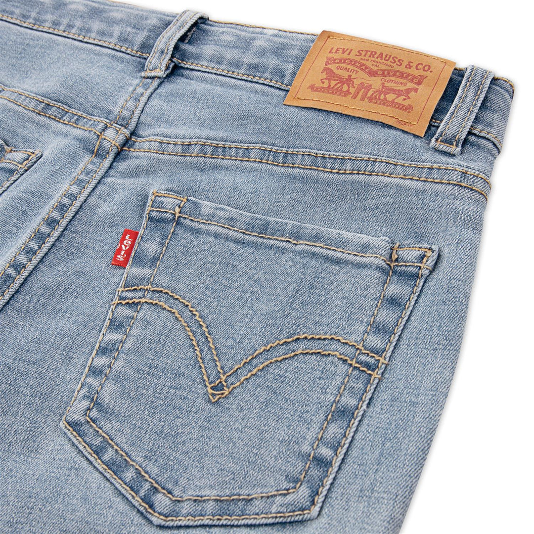 726 FLARE W/ POCKET DETAIL  Worn In Blue