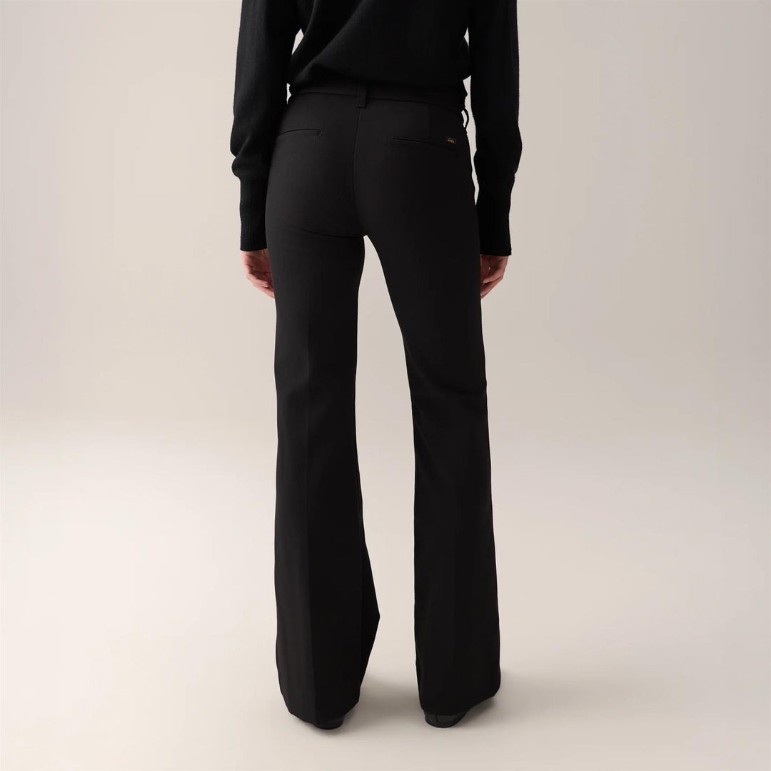 SILVIA SUPLE ROBLE WOOL  Black