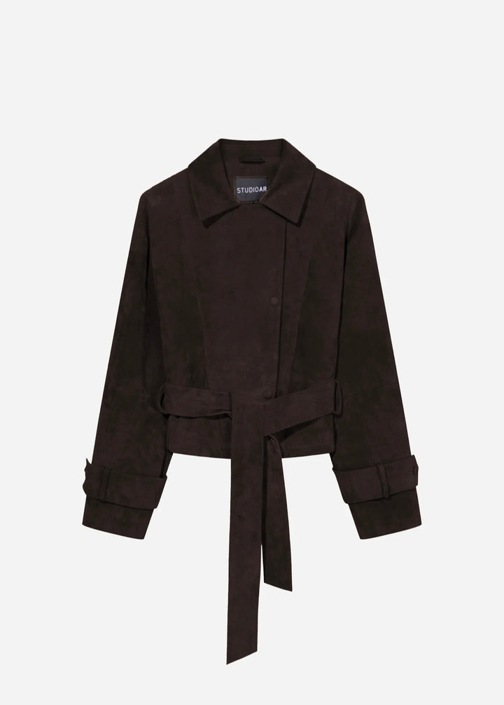 Gwen Suede  Velvet Brown