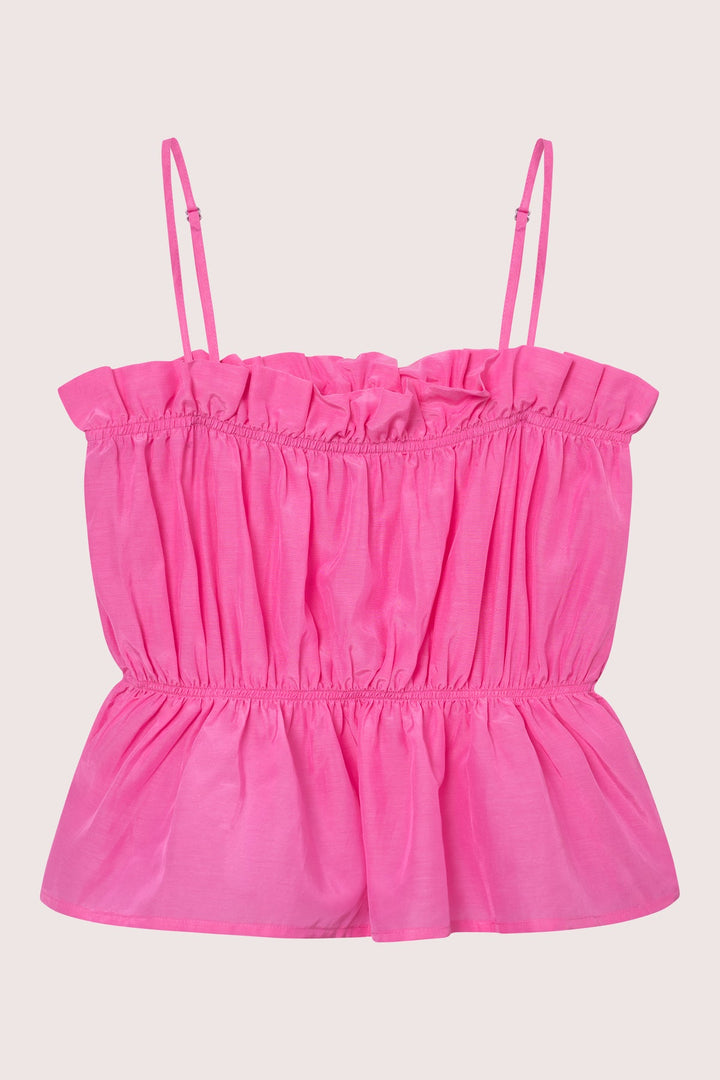 Silkey Tank  Azalea Pink