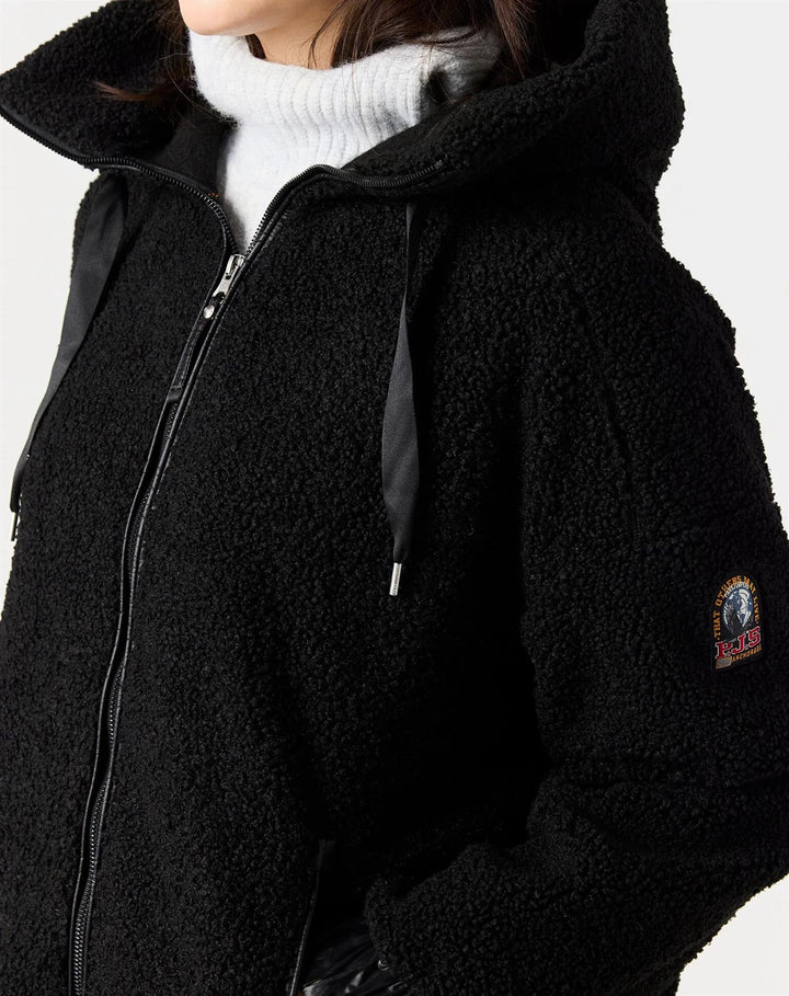 Noelle Full Zip Sweat Jacket  541 Black