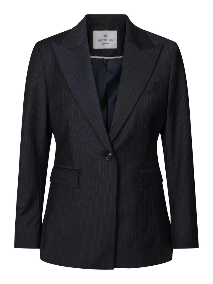 Rebecca Blazer Navy W Stripe