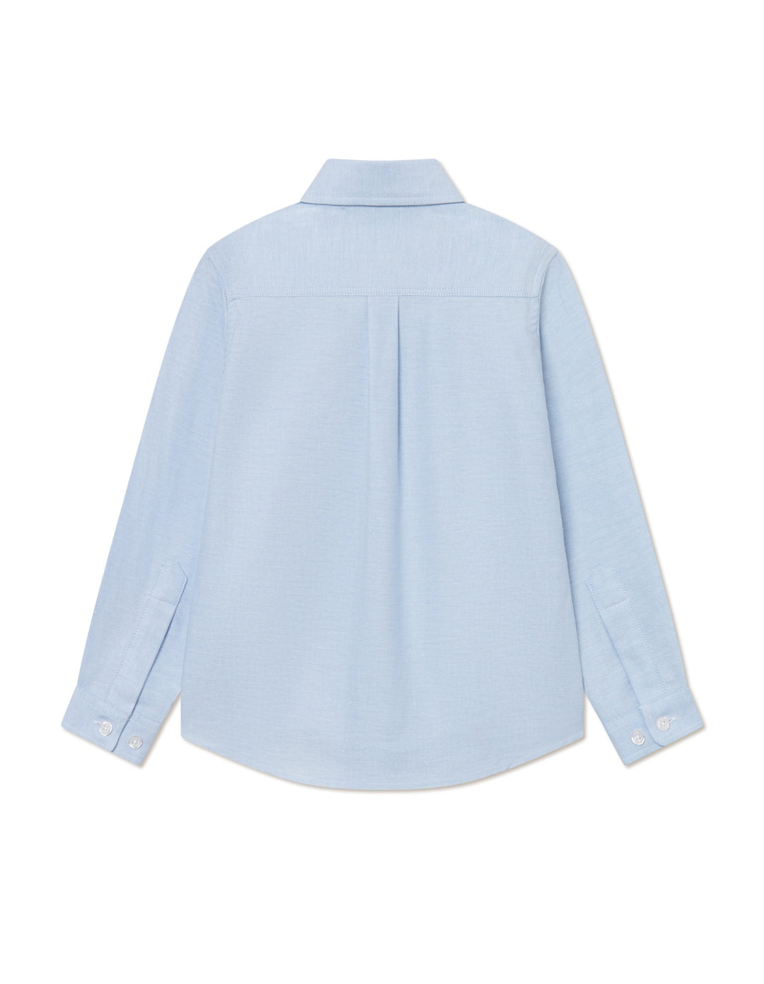 Konrad Contrast Oxford Shirt Kids  Light Blue