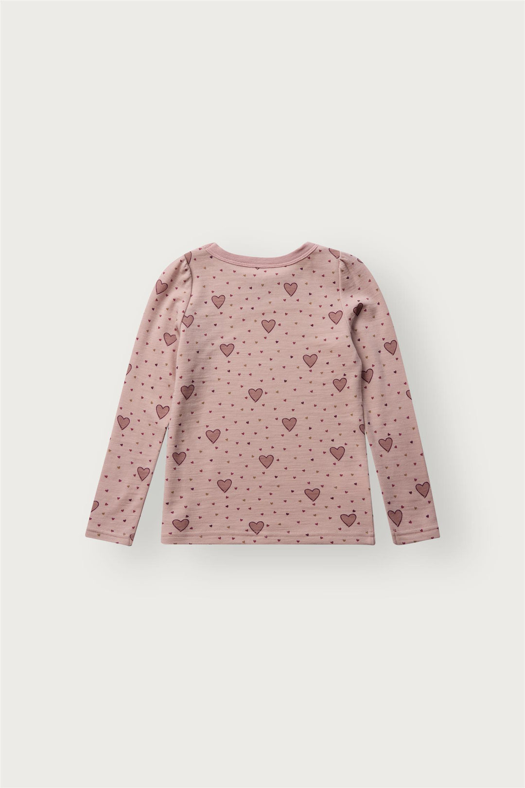 HCAbba Hearts Puff  Dusty Rose