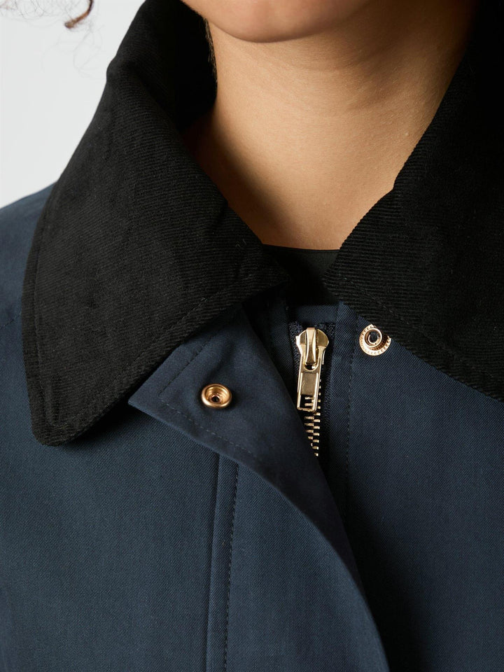 Anastacia Cord Jacket  Navy