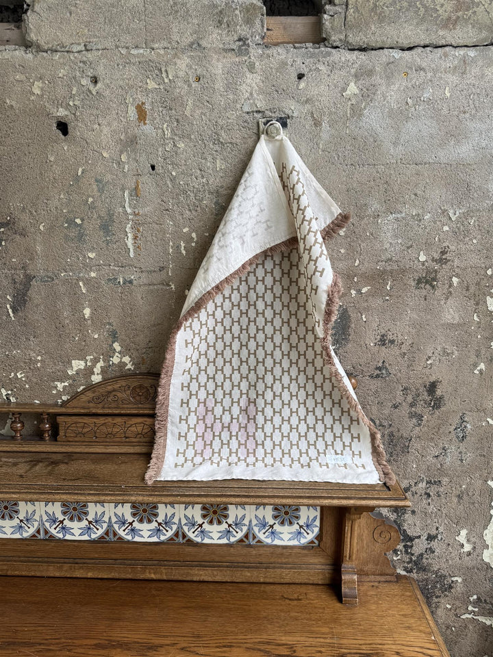 LINEN TOWEL  Beige Tavertine