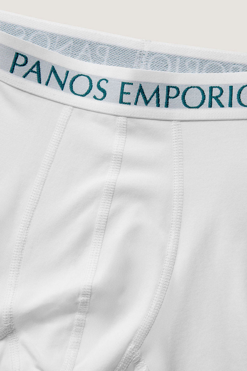 3pk Base Bamboo Boxer  White/White/White