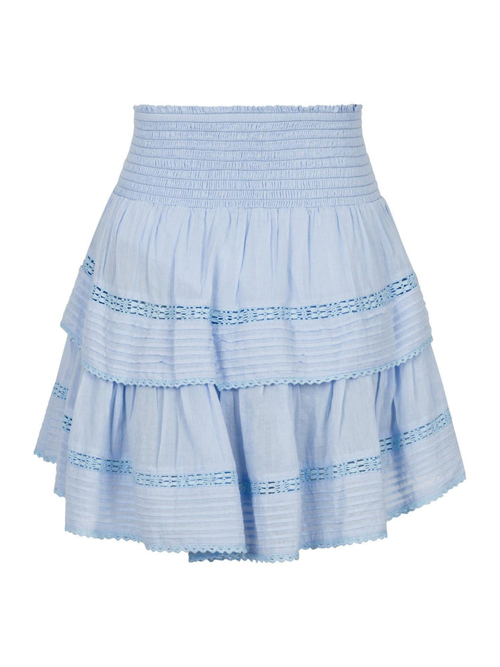 Kenia S Voile Skirt  Light Blue