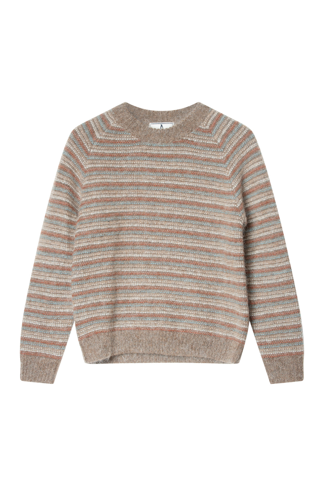 Maddox Stripe  Brown Melange Combo