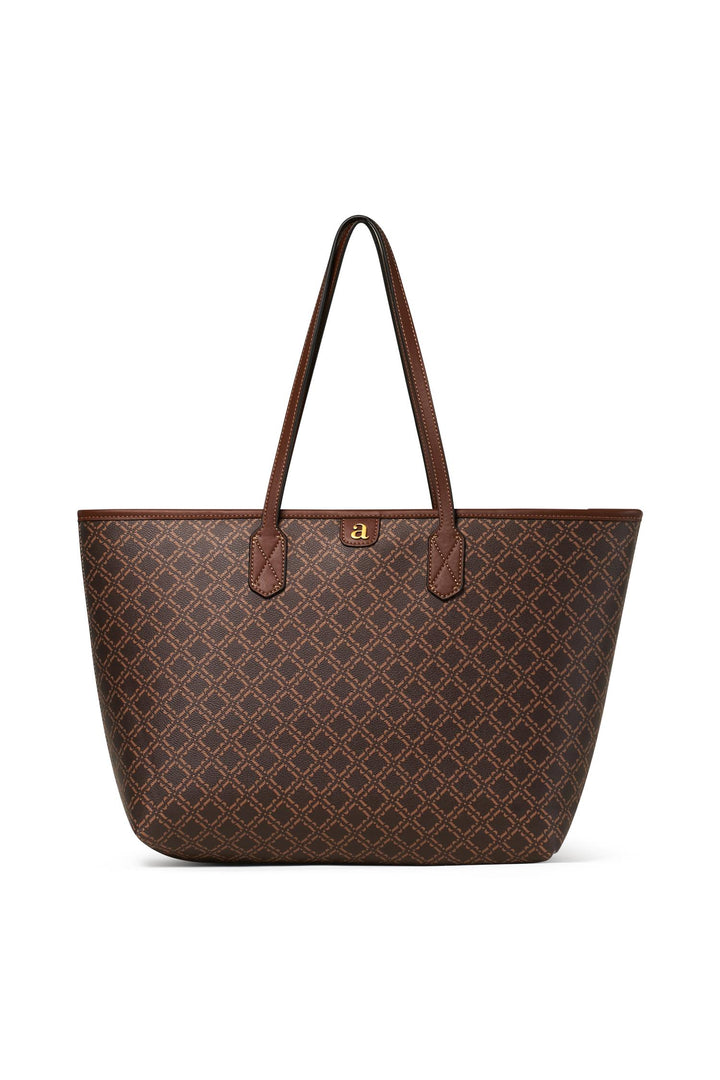 Ultimate Monogram Tote  Brown