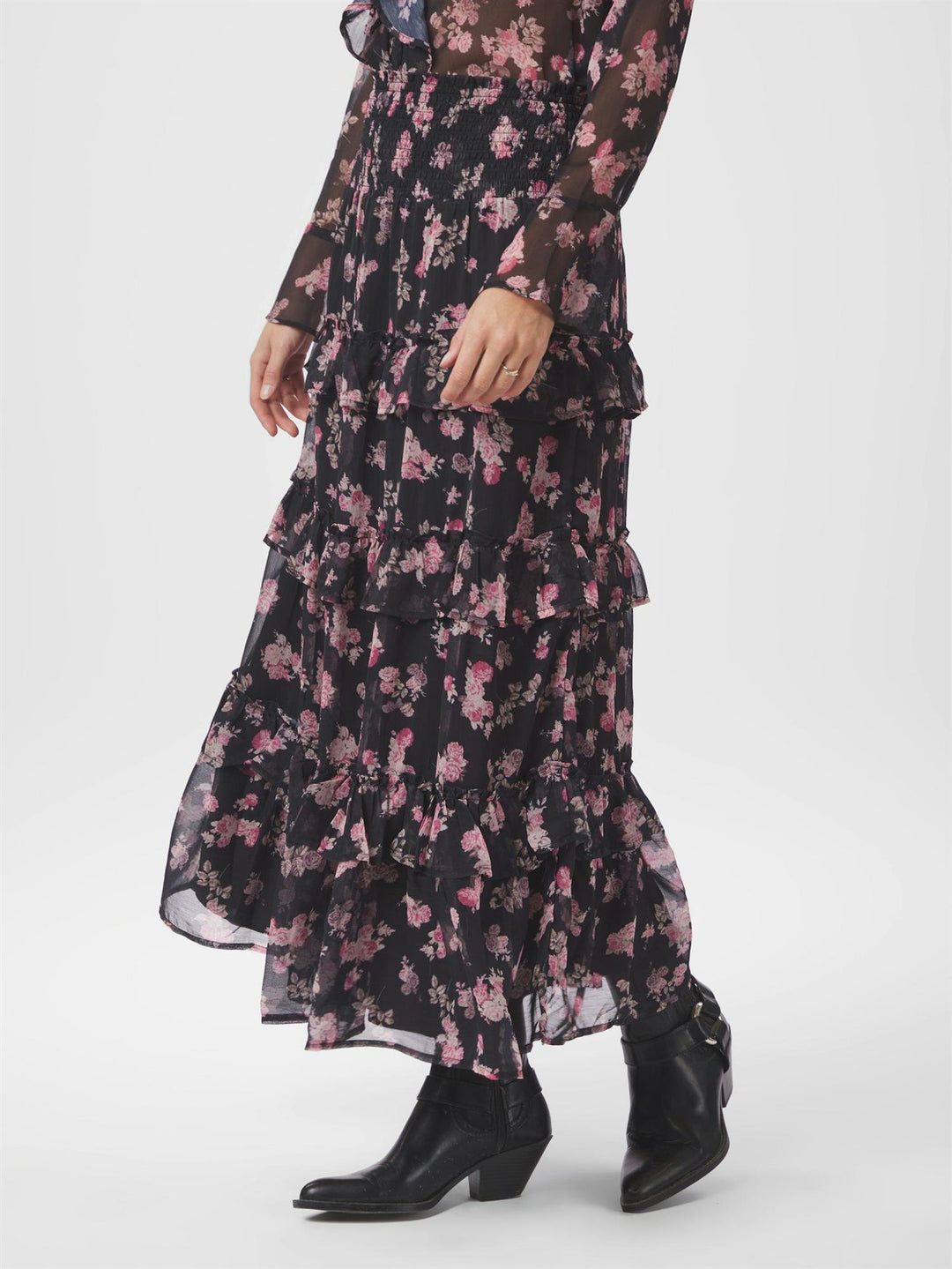 TODDY MARIGOLD SKIRT  Dark Navy