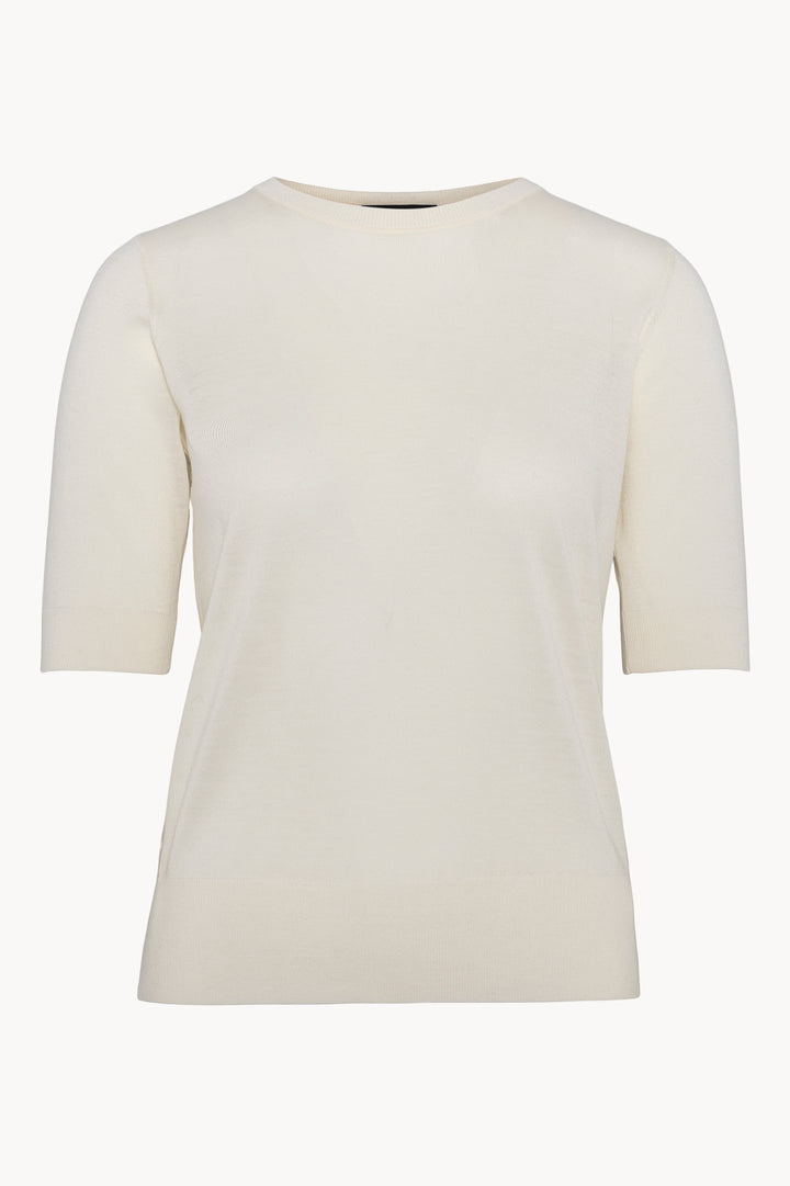 MINDY MERINO KNIT  White