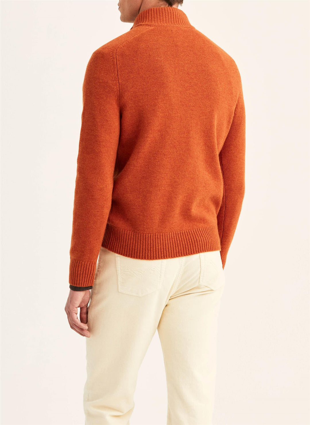Hertford Half Zip  Orange