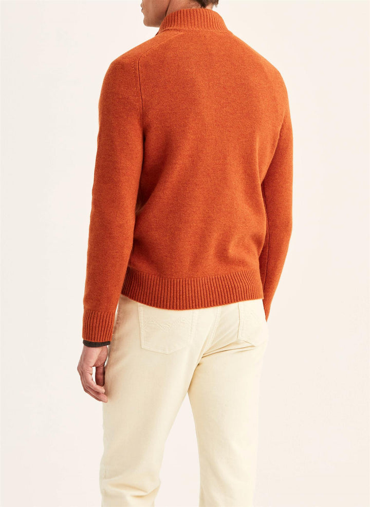 Hertford Half Zip  Orange
