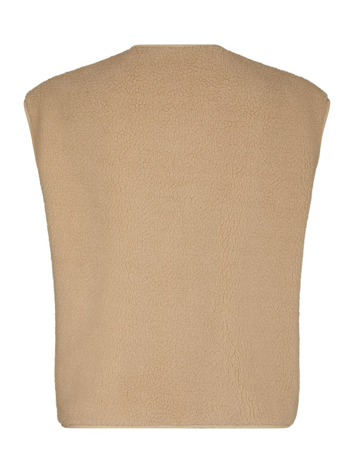 Mariko Teddy Vest  Sand