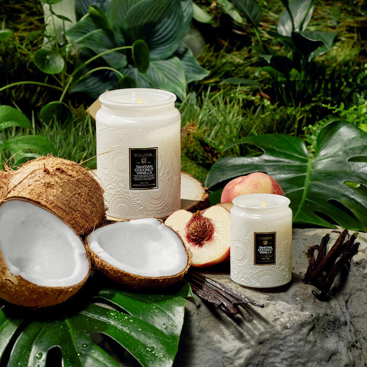 Small Jar Candle  Tahitian Coconut Vanilla