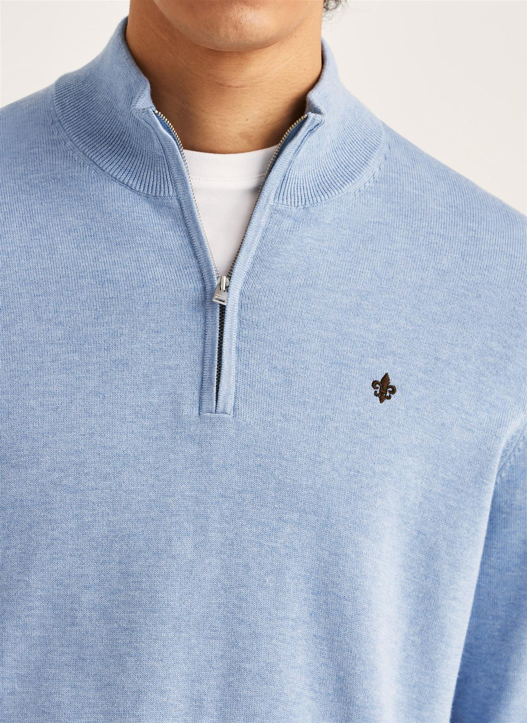 Riley Half Zip  Blue