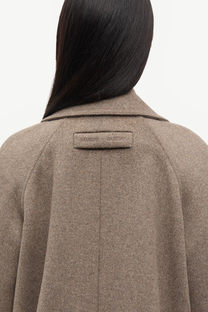 Sahannen Coat 15772  Lead Gray Mel.