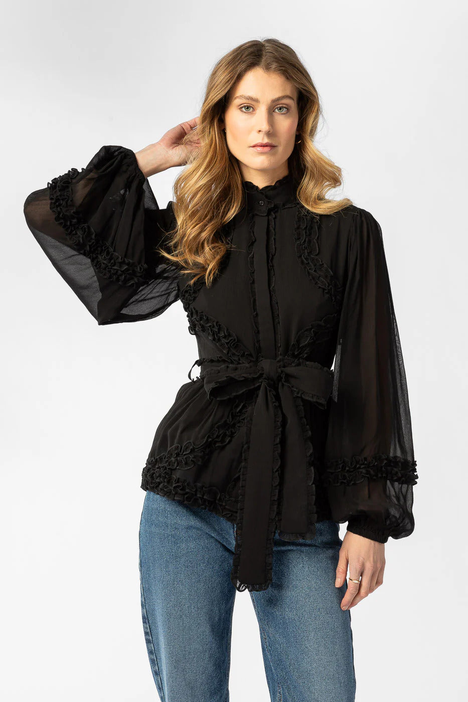 Violetta blouse  Black