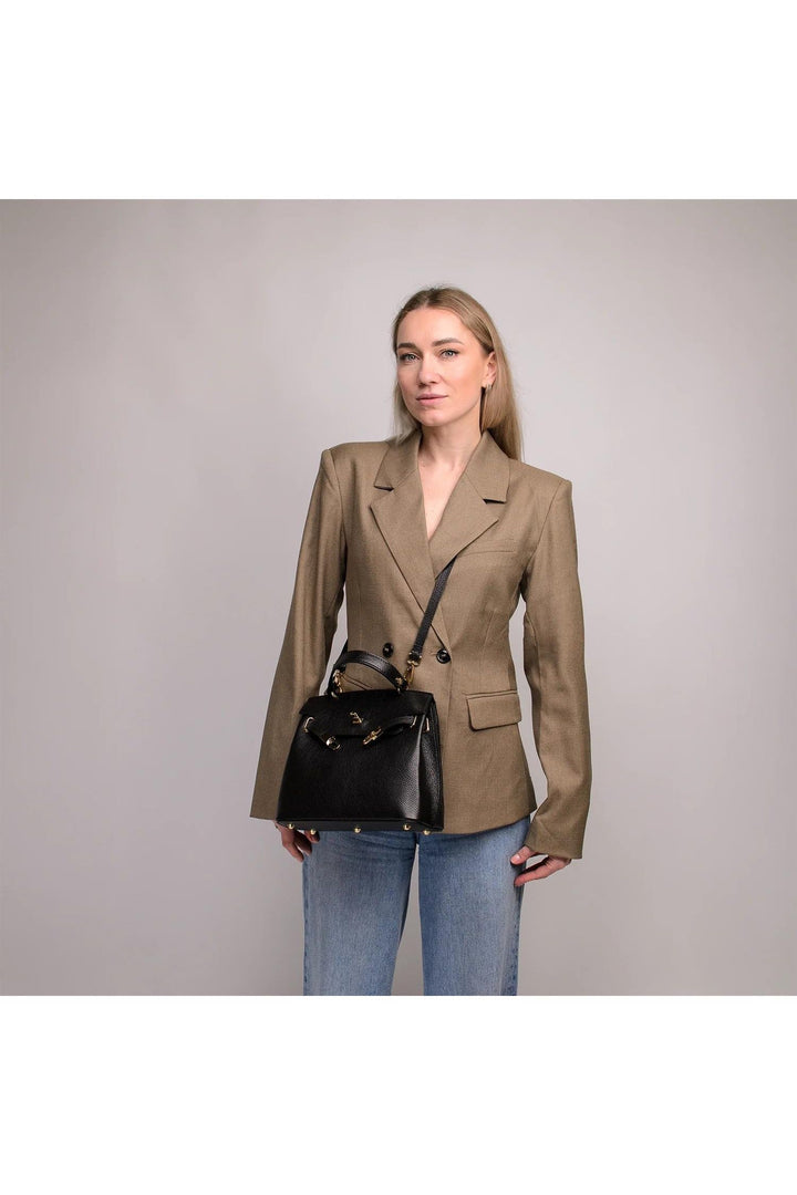 RIVOLI LEATHER  Black