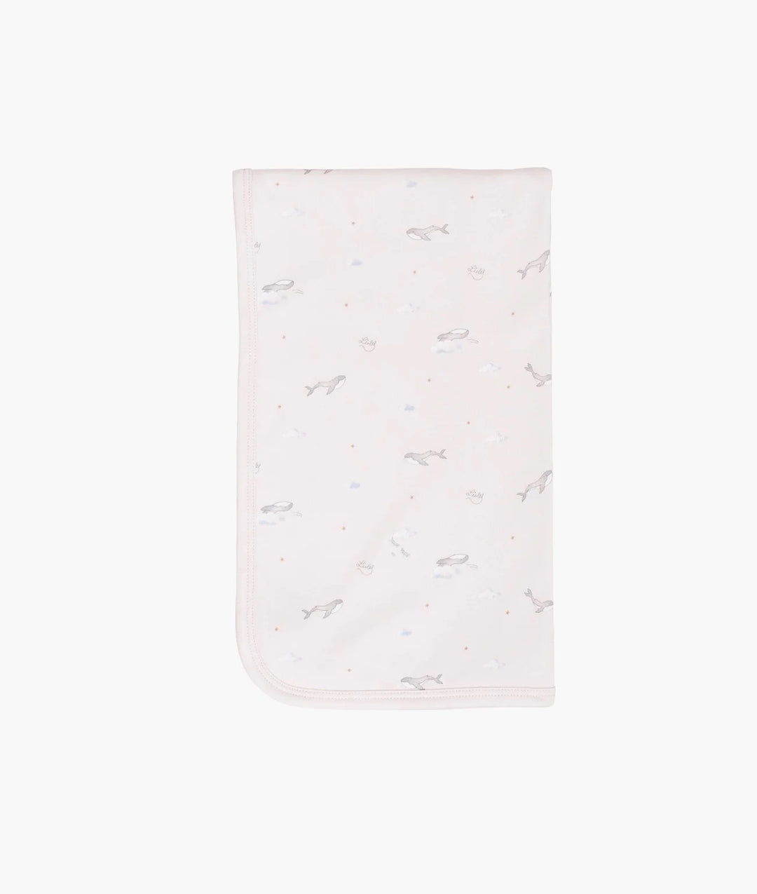 Whales Blanket Pink