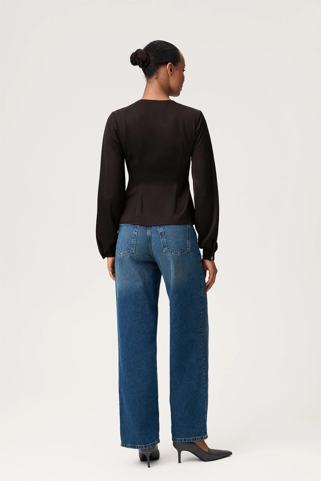 AROLLO BLOUSE  Espresso