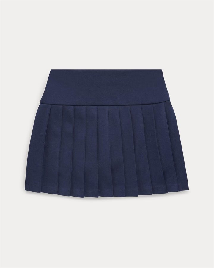 PLEAT SCOOTR-BOTTOMS SKIRT  Navy