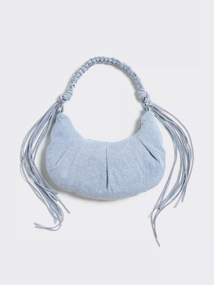 Cocoon Denim Small Bag  Lt. Blue Mix