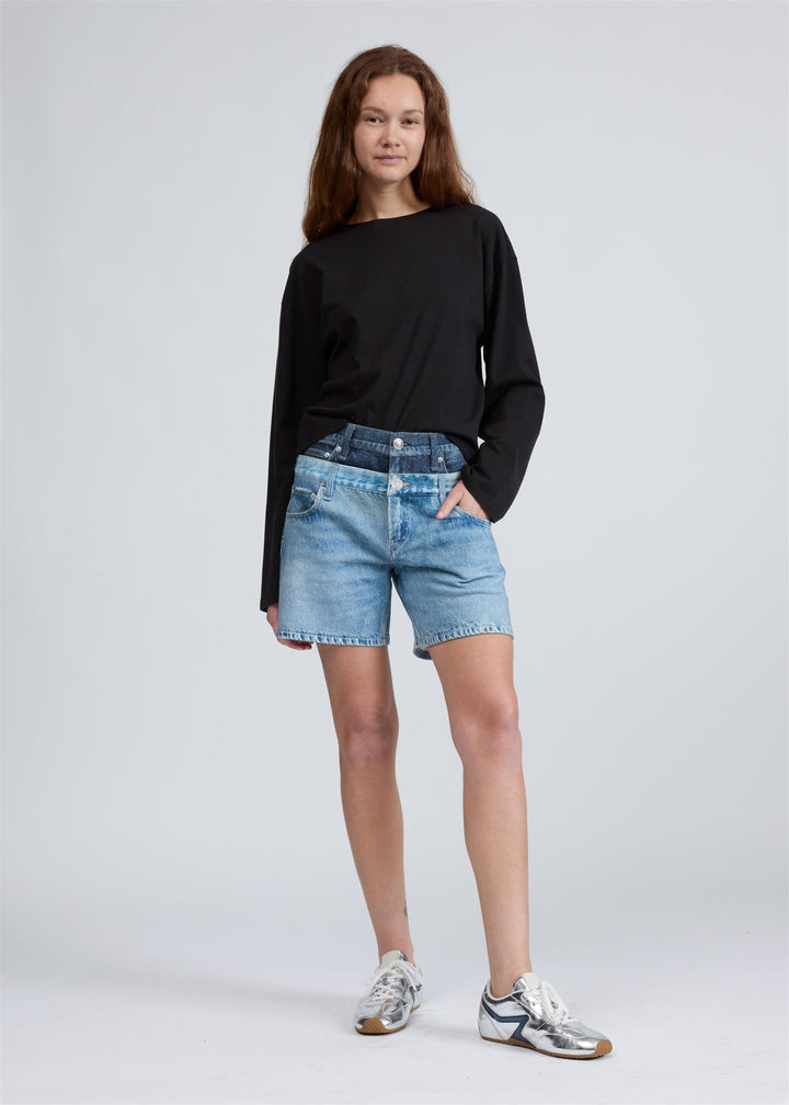 KELLY BOXY LS  Black