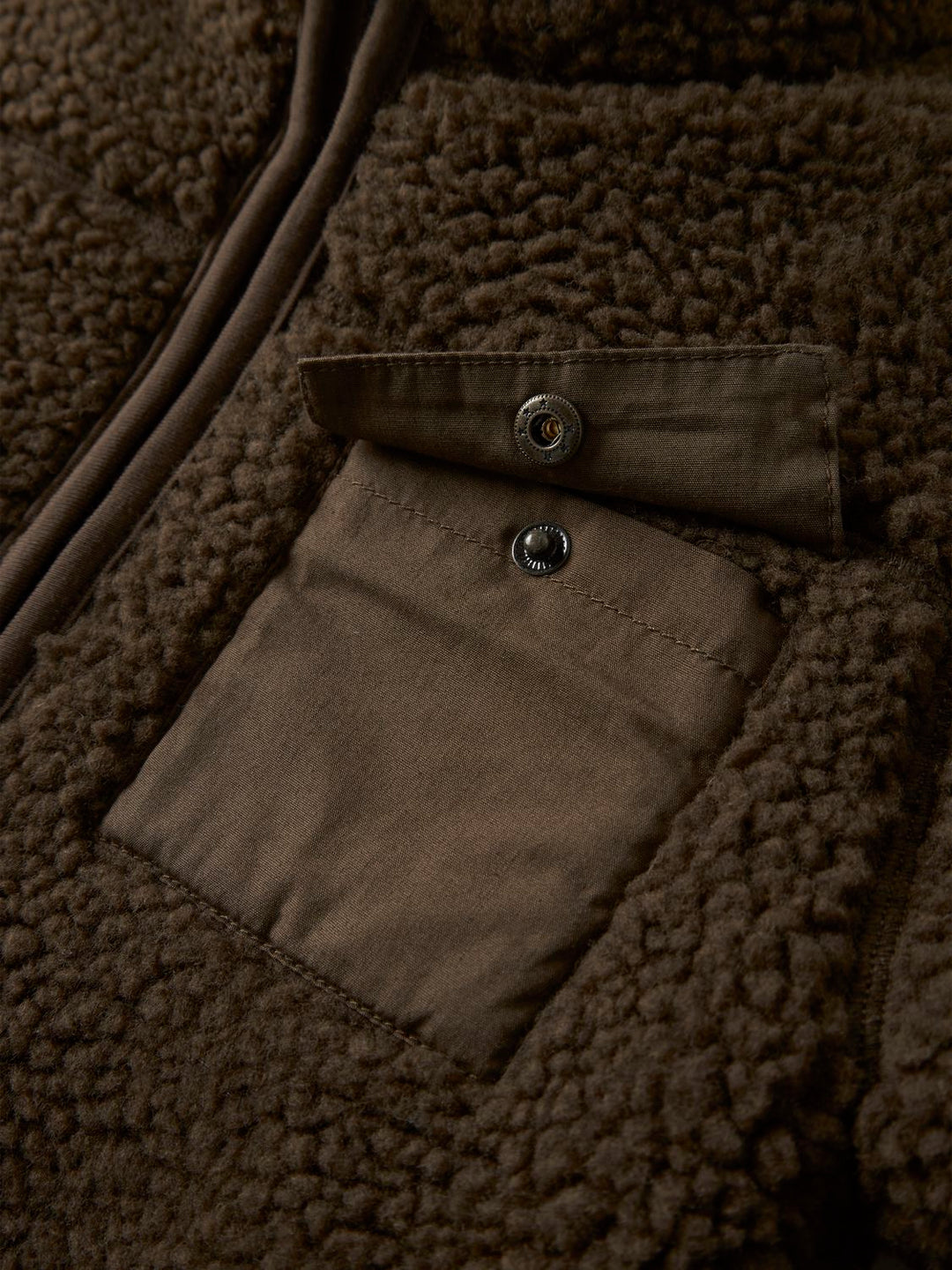 Nalo Nio Loose Jacket  Mørkebrun