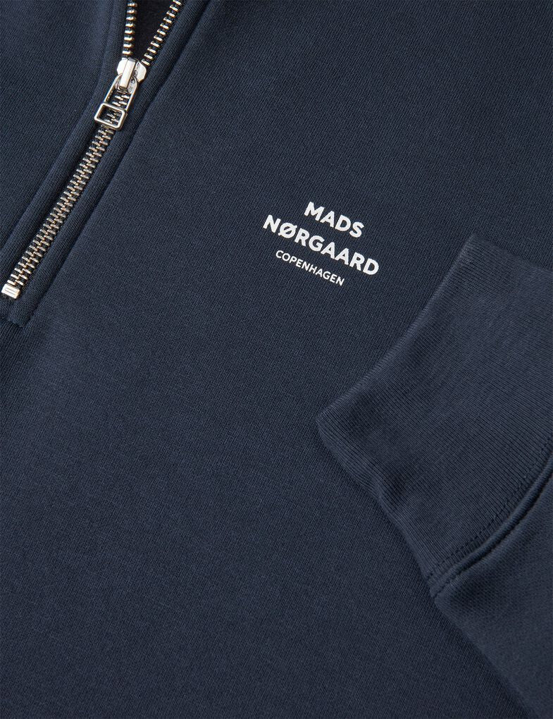 Standard Half Zip Logo Sweat  Parisian Night