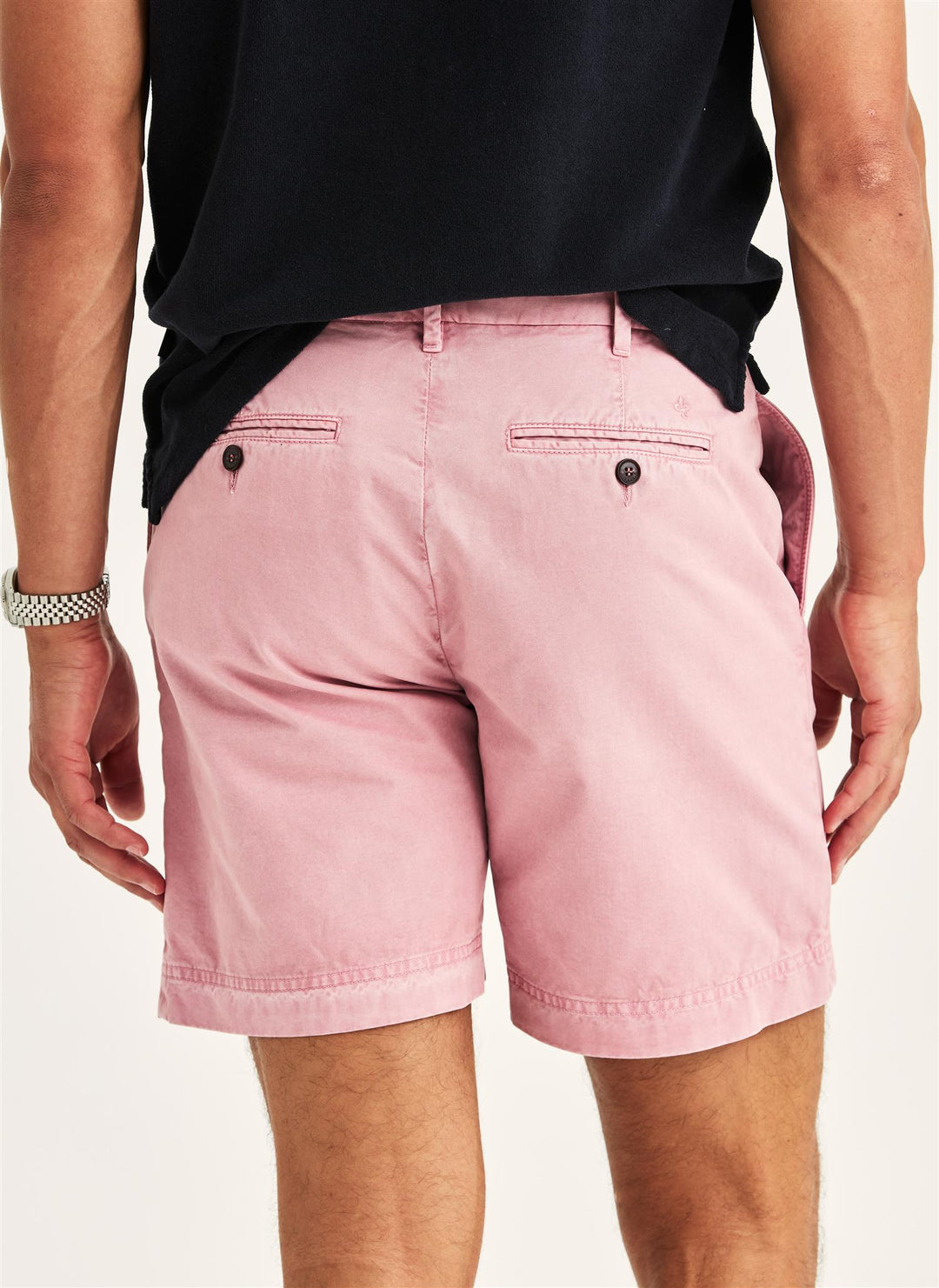 Morris Original Chino Shorts  Pink
