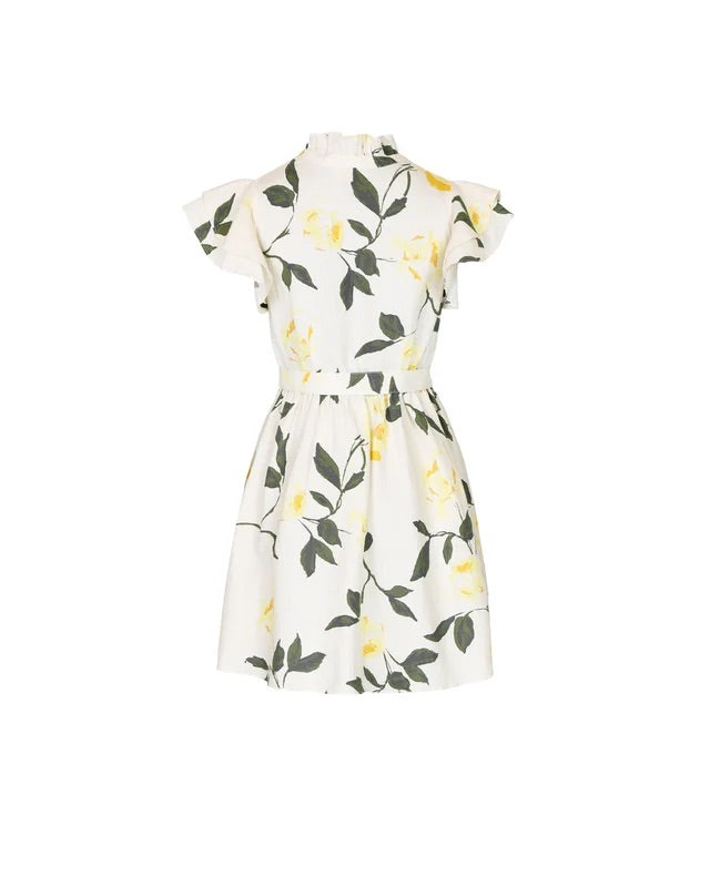 LINEN RUFFLE DRSS  Sunlight