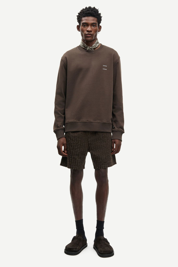 Joel Crew Neck 11414  Turkish Coffee