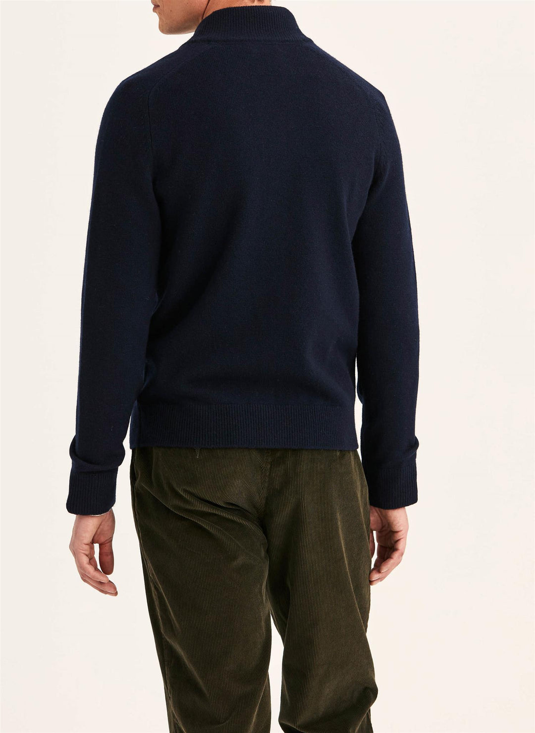 Hertford zip cardigan  Navy