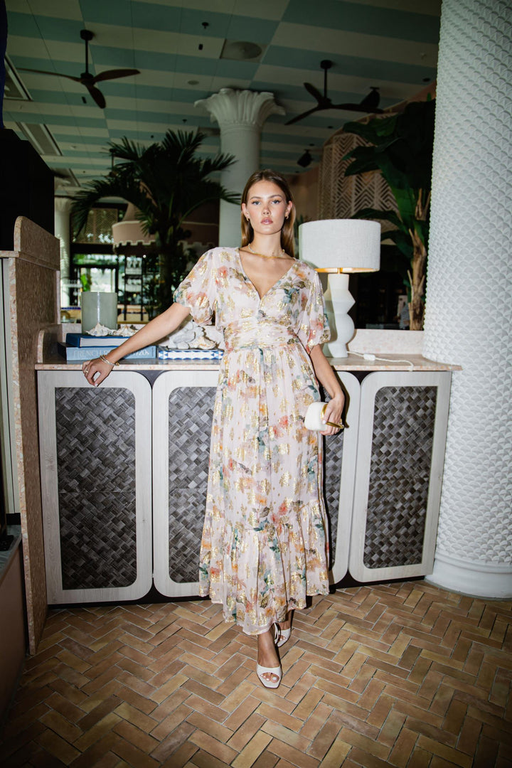 Leonora Dress Shimmering Garden  Shimmering Garden