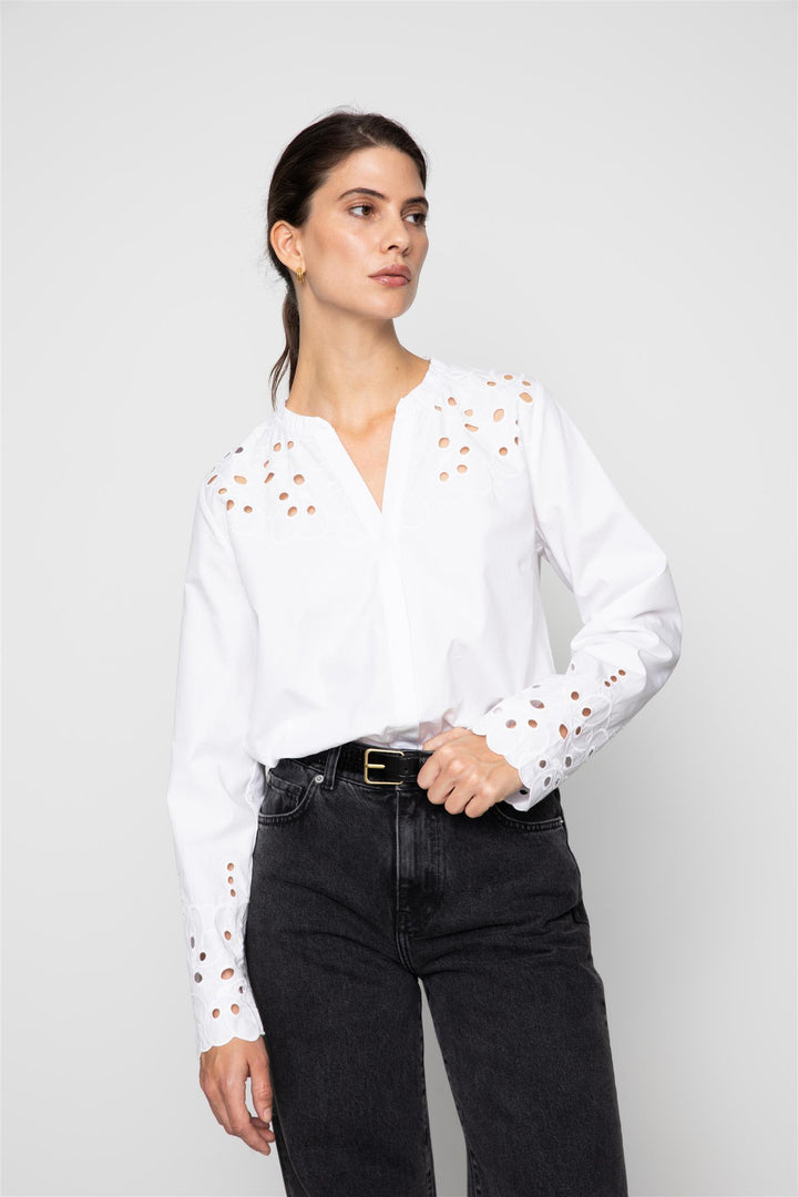 Edda Blouse  White