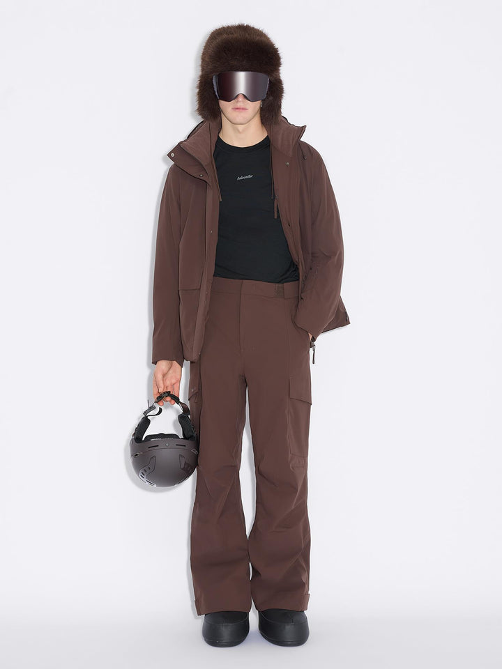 M Tryvann 3l Trousers 25-04_ski  Dk. Brown