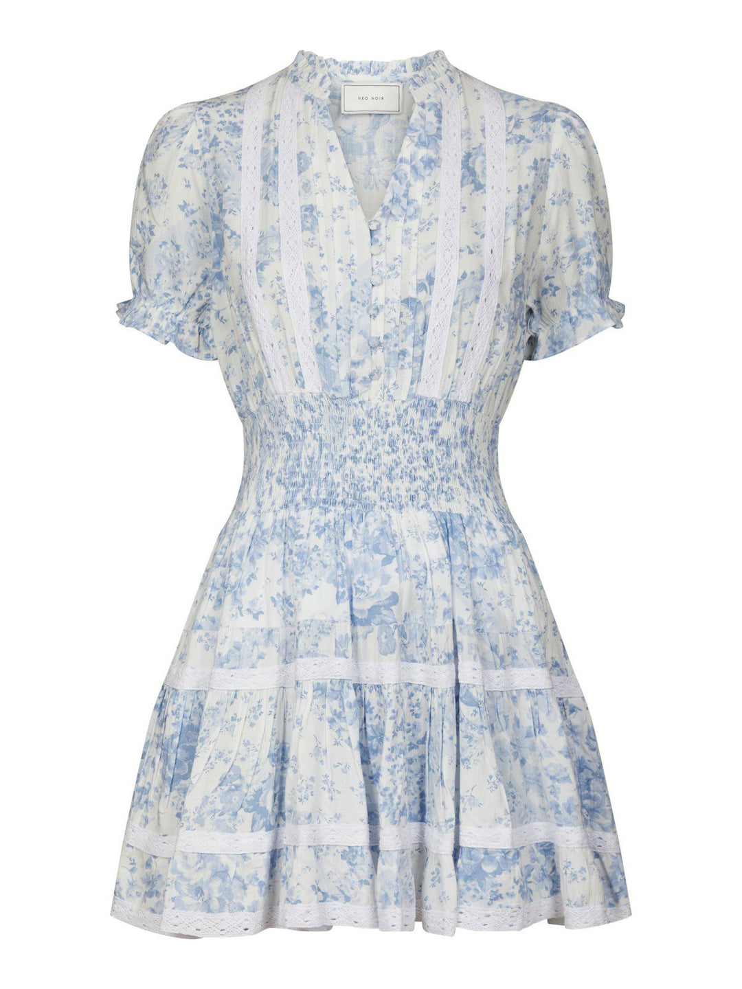 Constance Porcelain Dress  Light Blue
