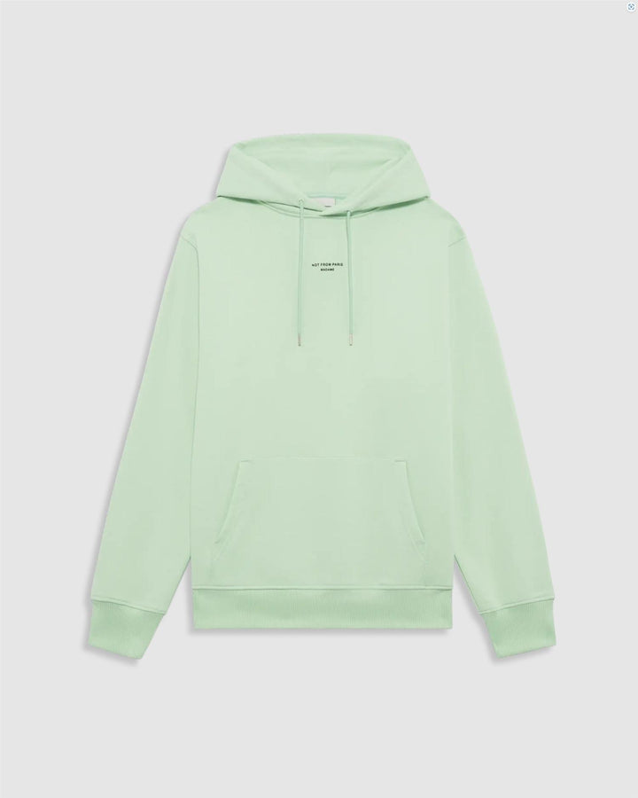 Le Hoodie Slogan Classique  Light Green