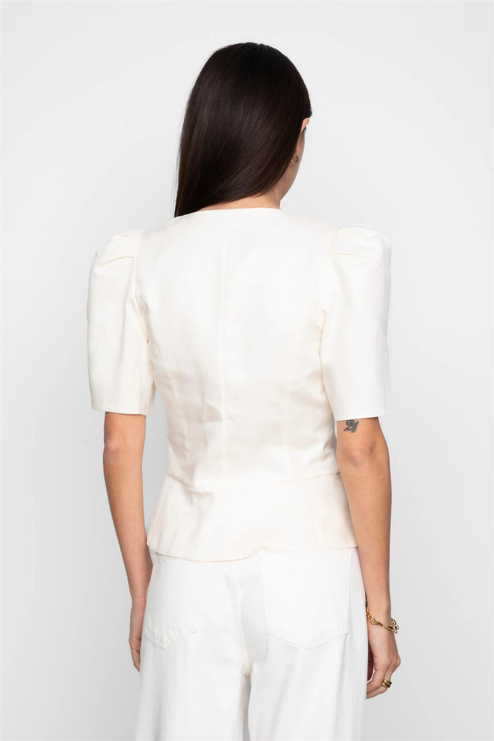Sabina Blouse  Cream