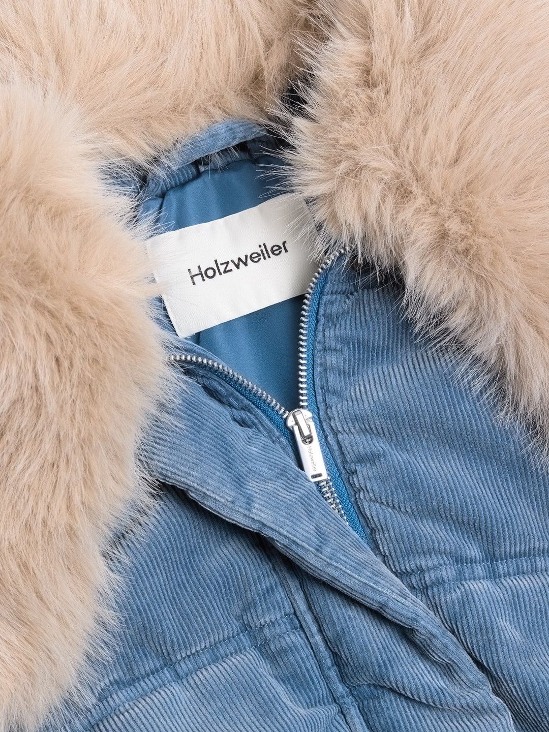 Steilia Corduroy Jacket  Lt. Blue Mix