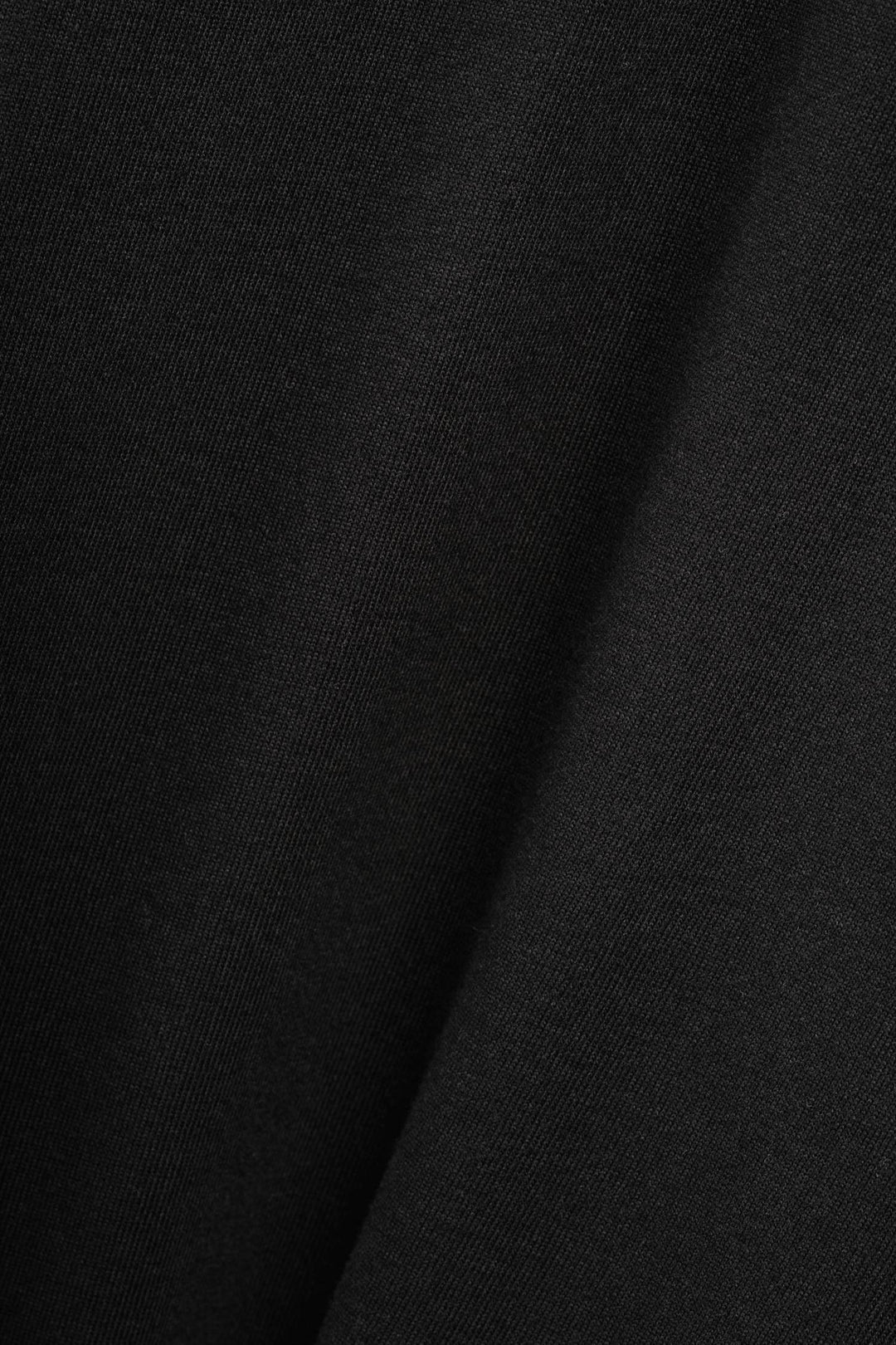 Cropped Boxy  Optic Black