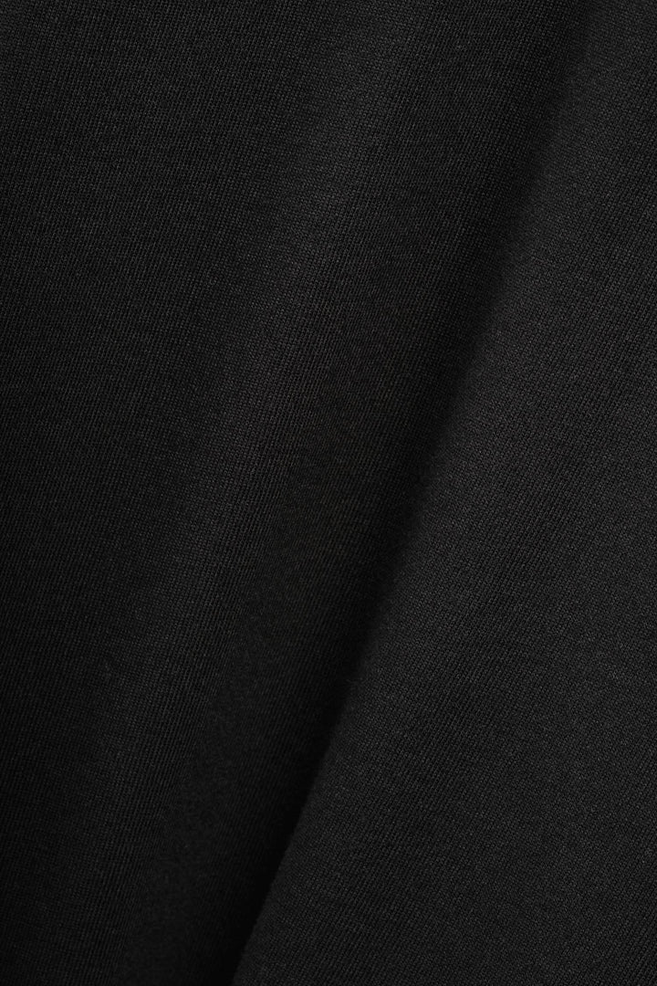 Cropped Boxy  Optic Black