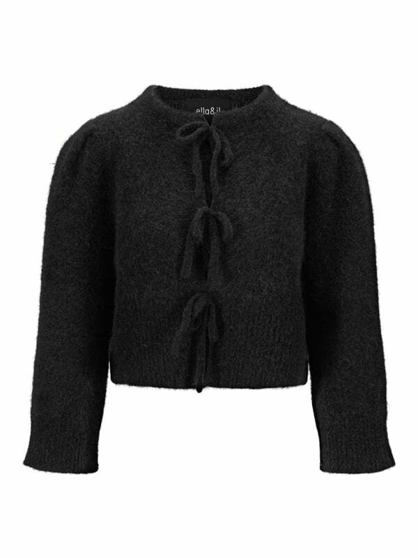 IVY CHUNKY CARDIGAN  Black