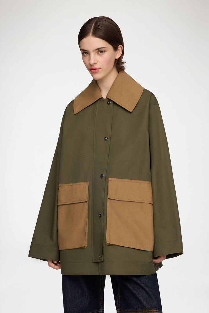 Workwear Canvas Jacket  Military Olive