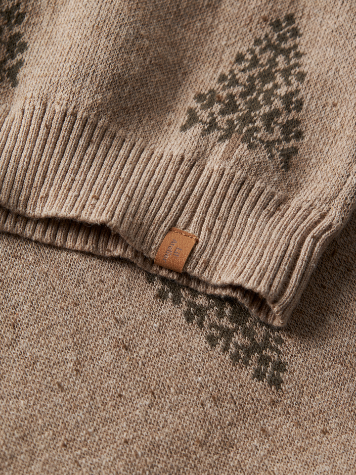 NMNGALTO BOB LS KNIT LIL  Lysegrå