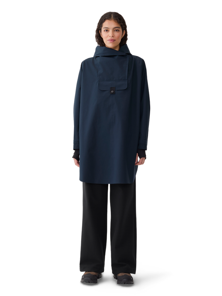 Bergen poncho  Deep Sea