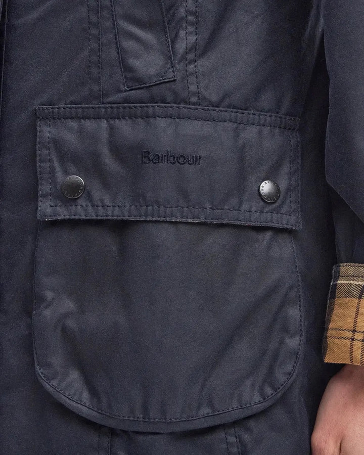 Barbour Beadnell Wax Jacket  Navy