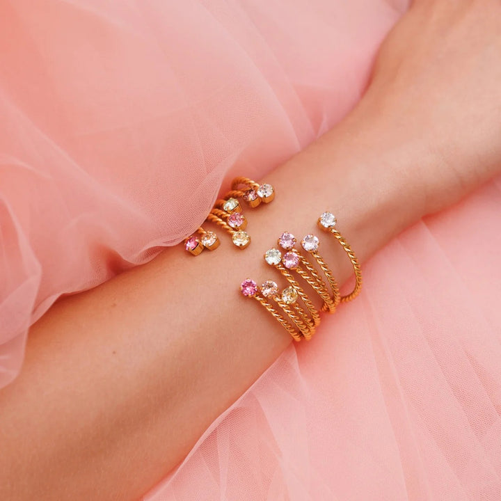MINI TWISTED BRACELET GOLD  Light Azore